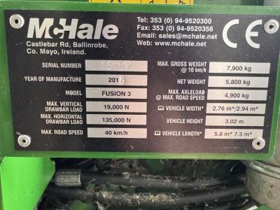 Mchale Fusion 3+